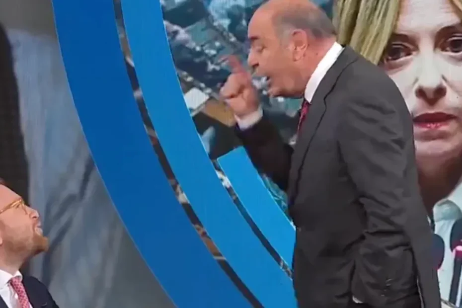 bruno vespa scontro diretta