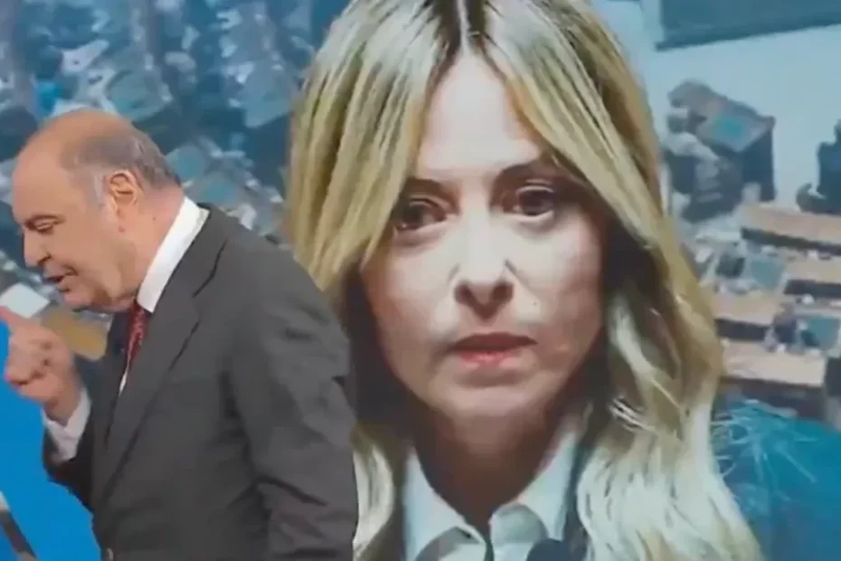 scontro a porta a porta provenzano e vespa