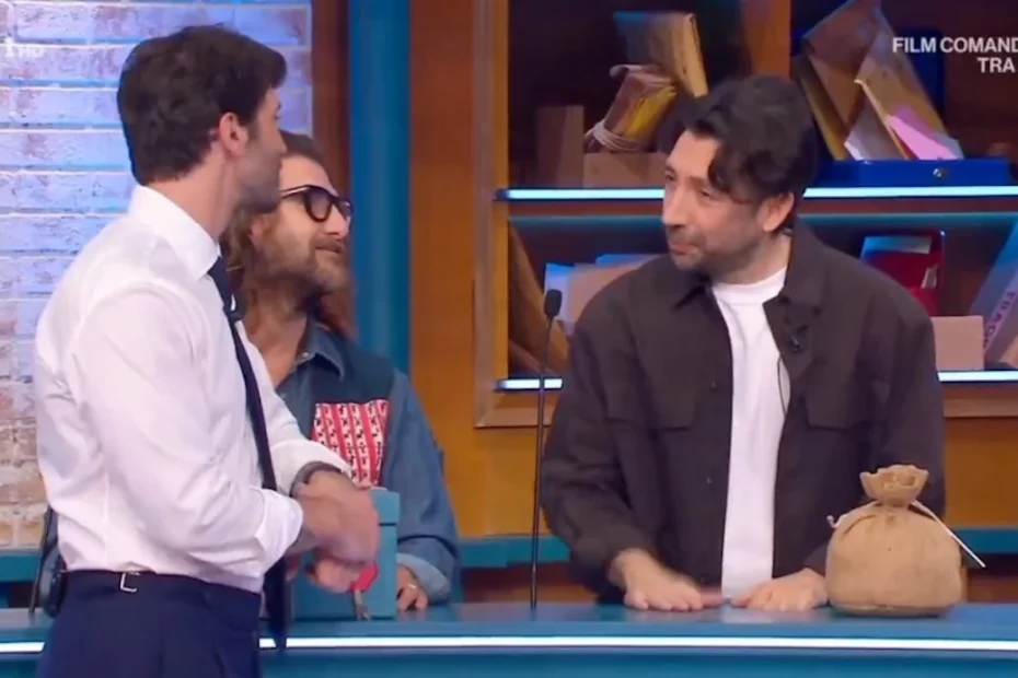 Sofia e la zia Rossella ad Affari Tuoi durante la scelta finale
