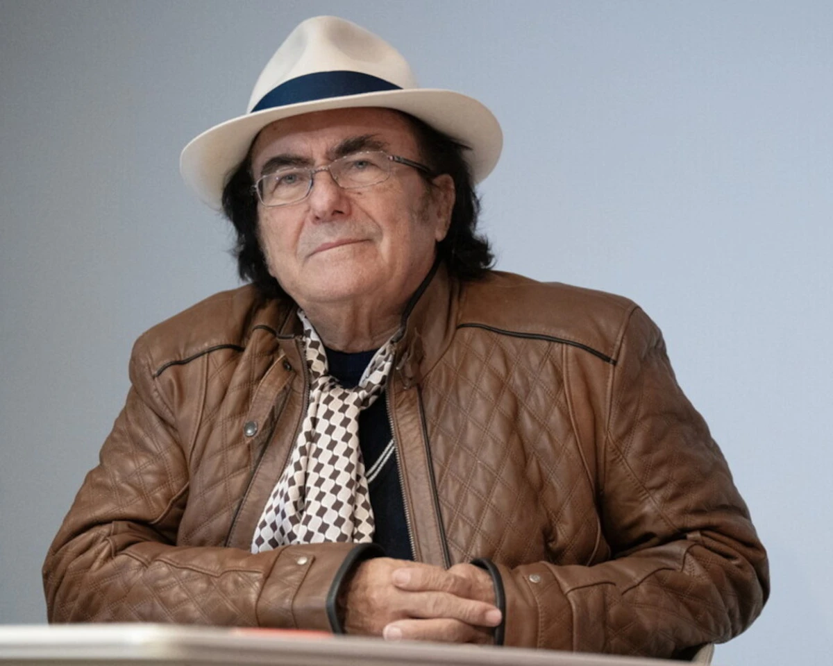Al Bano durante un evento pubblico