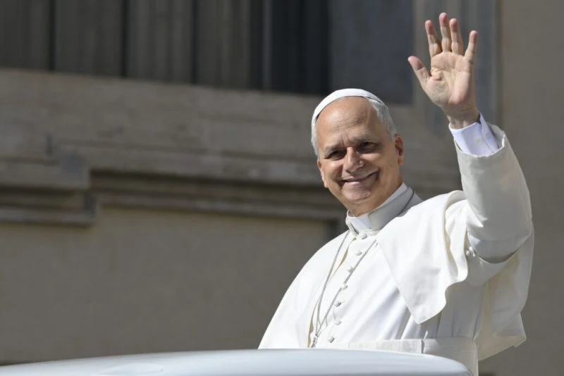 Papa Leone XIV in un momento pubblico