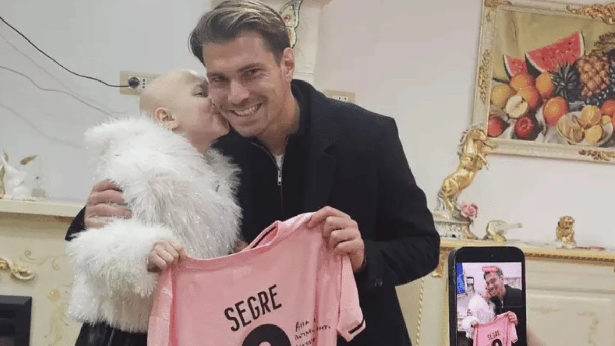 Alessia La Rosa, la bambina di 8 anni simbolo della tifoseria del Palermo