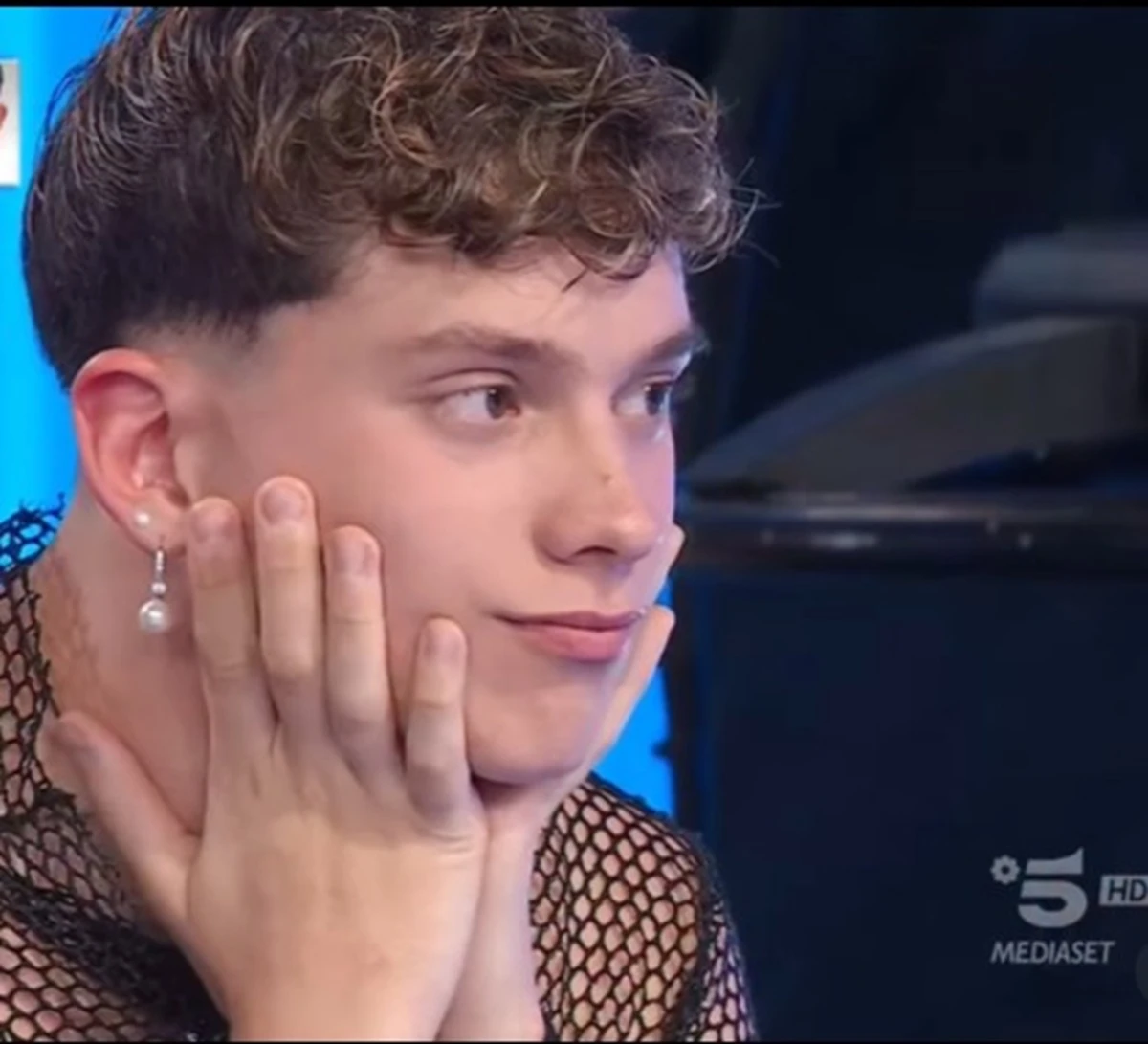 Immagine dal backstage di Amici 25