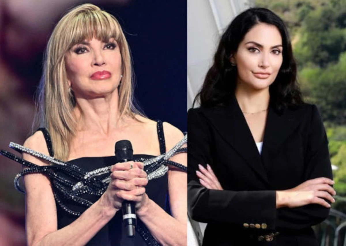 Milly Carlucci e la figlia Angelica Donati