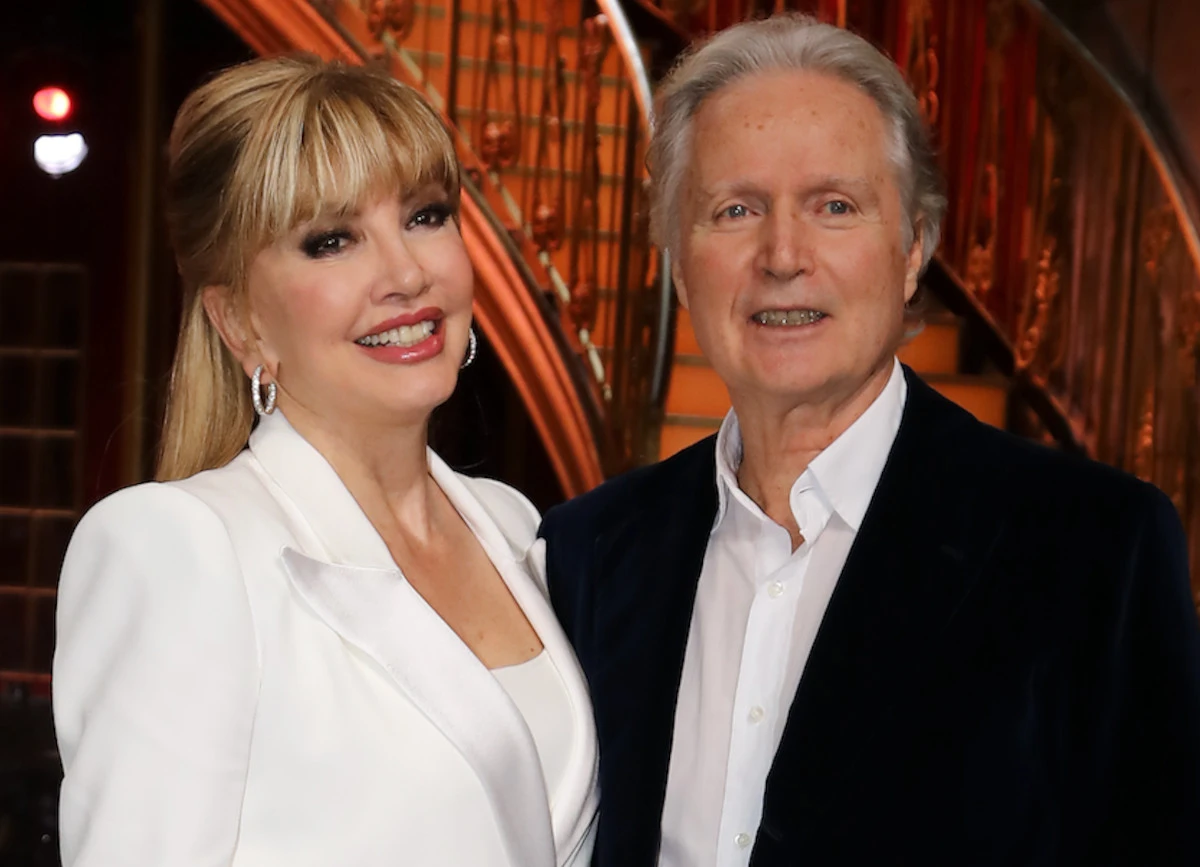 Milly Carlucci con il marito Angelo Donati