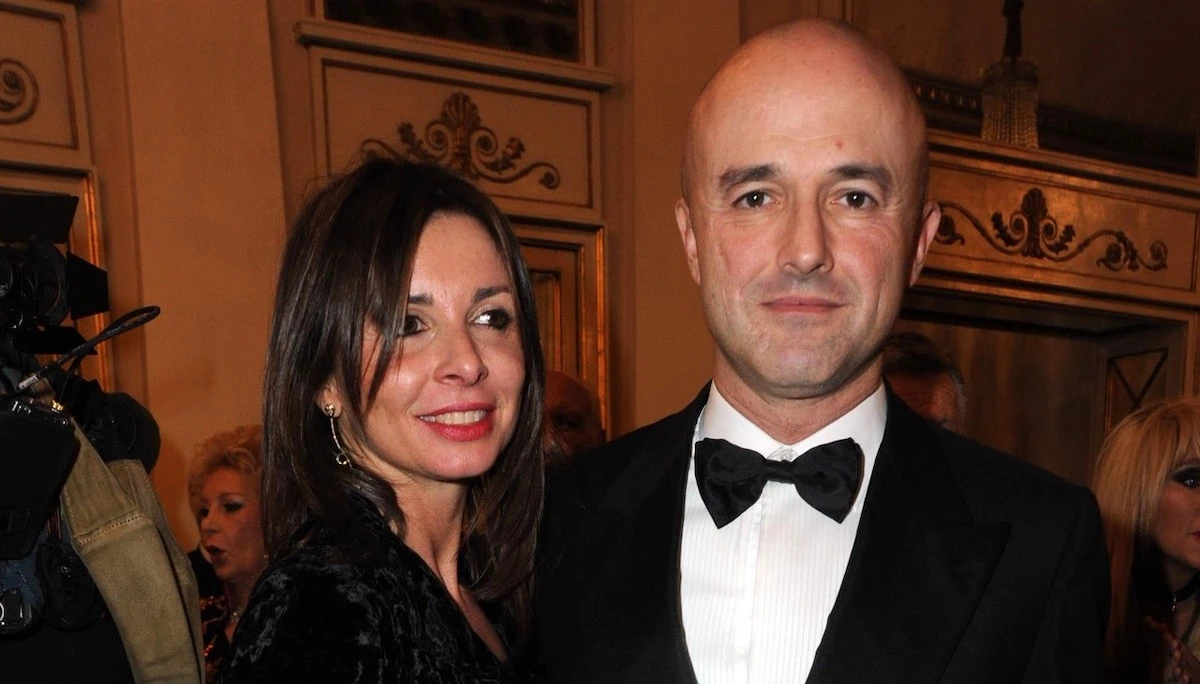 Foto privata di Gianluigi Nuzzi con la moglie
