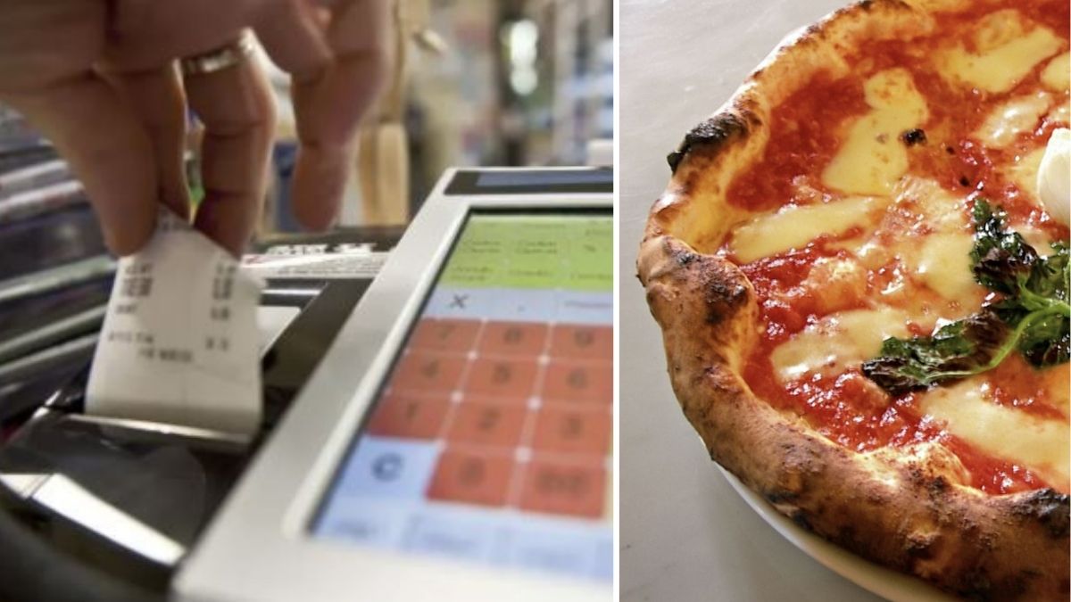 Torre a Mare, sullo scontrino della pizza compare un extra per il basilico: esplode la polemica