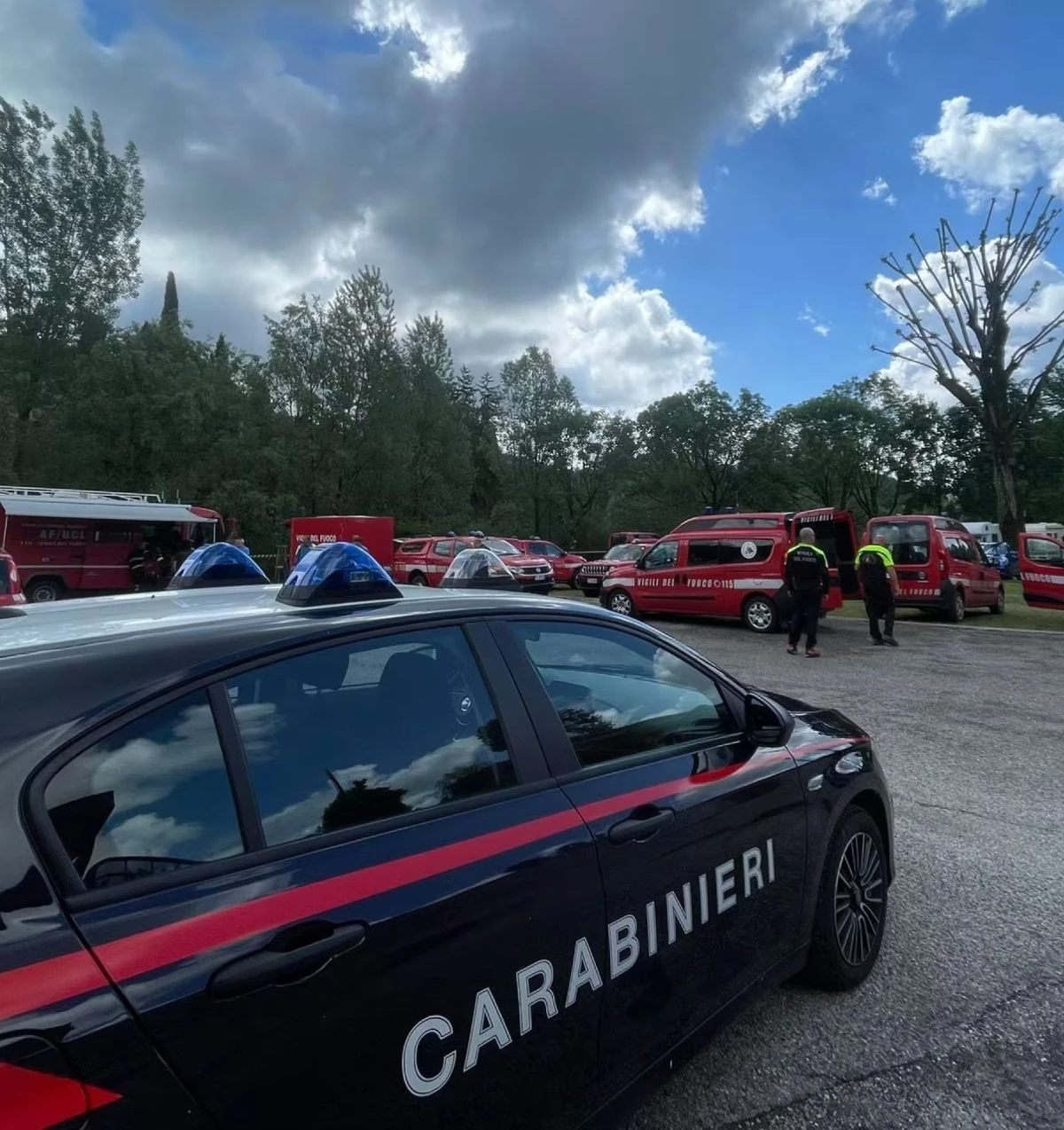 Auto e ricerche per Sonia Bottecchiari e i due figli scomparsi