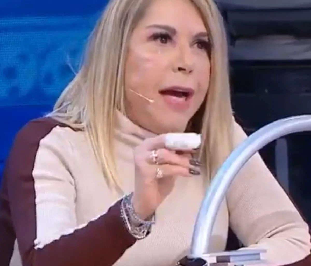 Anna Pettinelli in primo piano