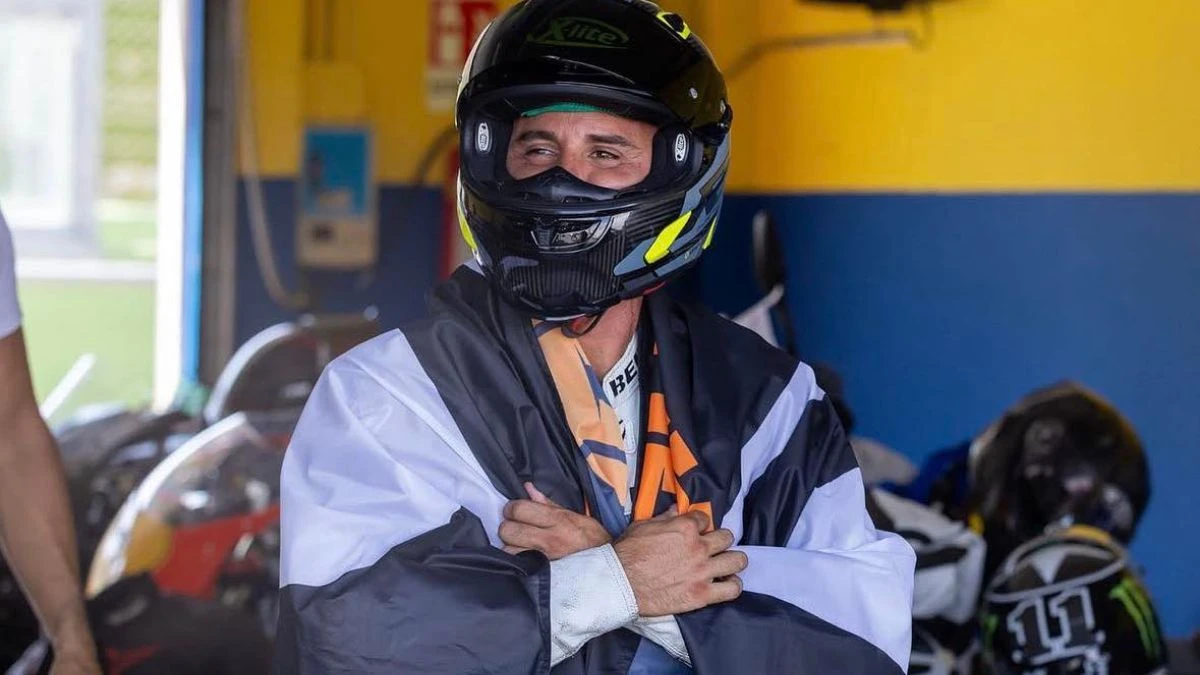 Circuito di Vallelunga, intervento dei soccorsi dopo un incidente in pista