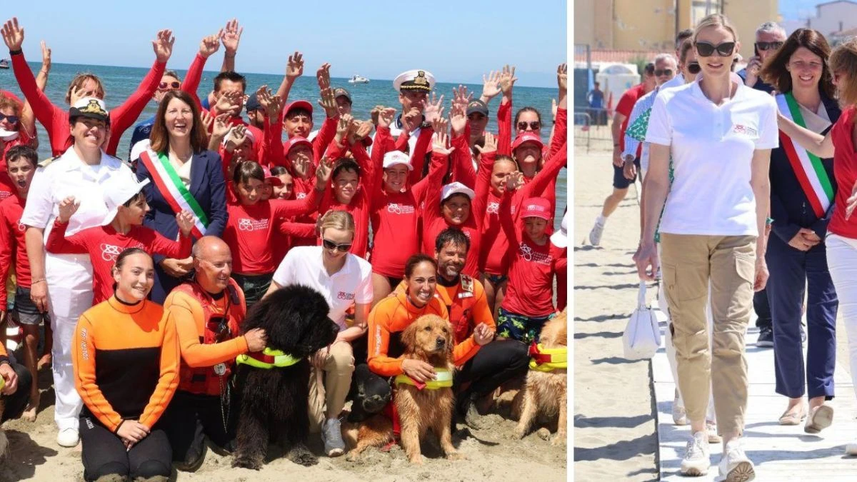 Dimostrazioni e momenti educativi al Water Safety Day sulla spiaggia di Viareggio