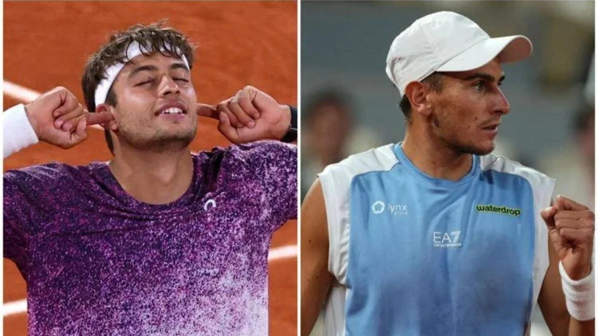 Flavio Cobolli e Matteo Arnaldi al Roland Garros