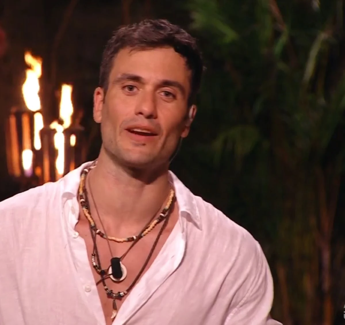 Pierpaolo Pretelli durante l’Isola dei Famosi