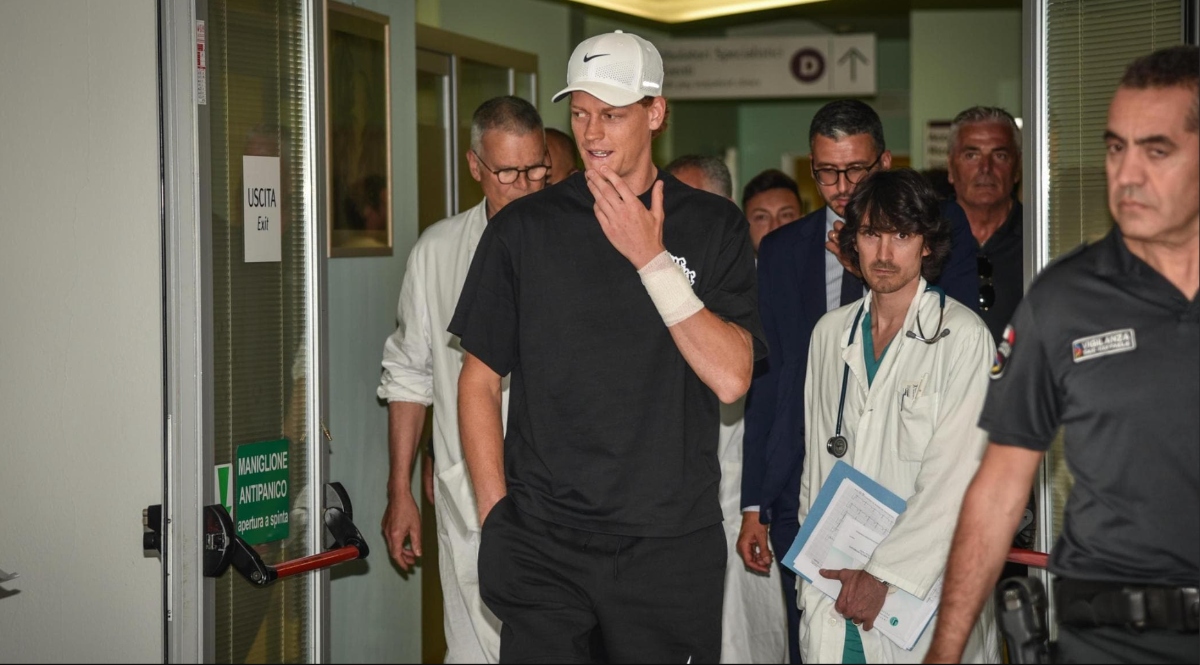 sinner l8217annuncio dopo le visite in ospedale la decisione da Tvzap.it sinner l8217annuncio dopo le visite in ospedale la decisione