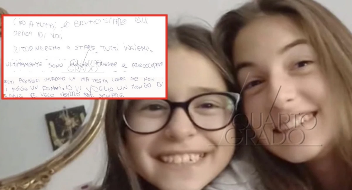 sorelle scomparse trovata lettera di alisya sono8230 da Tvzap.it sorelle scomparse trovata lettera di alisya sono8230