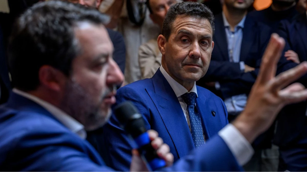 Roberto Vannacci e Matteo Salvini, confronto interno alla Lega