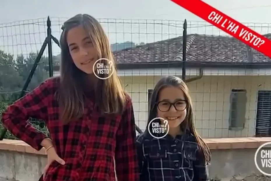 Immagine collegata al servizio TG1 sul caso delle sorelle Alisya e Sara
