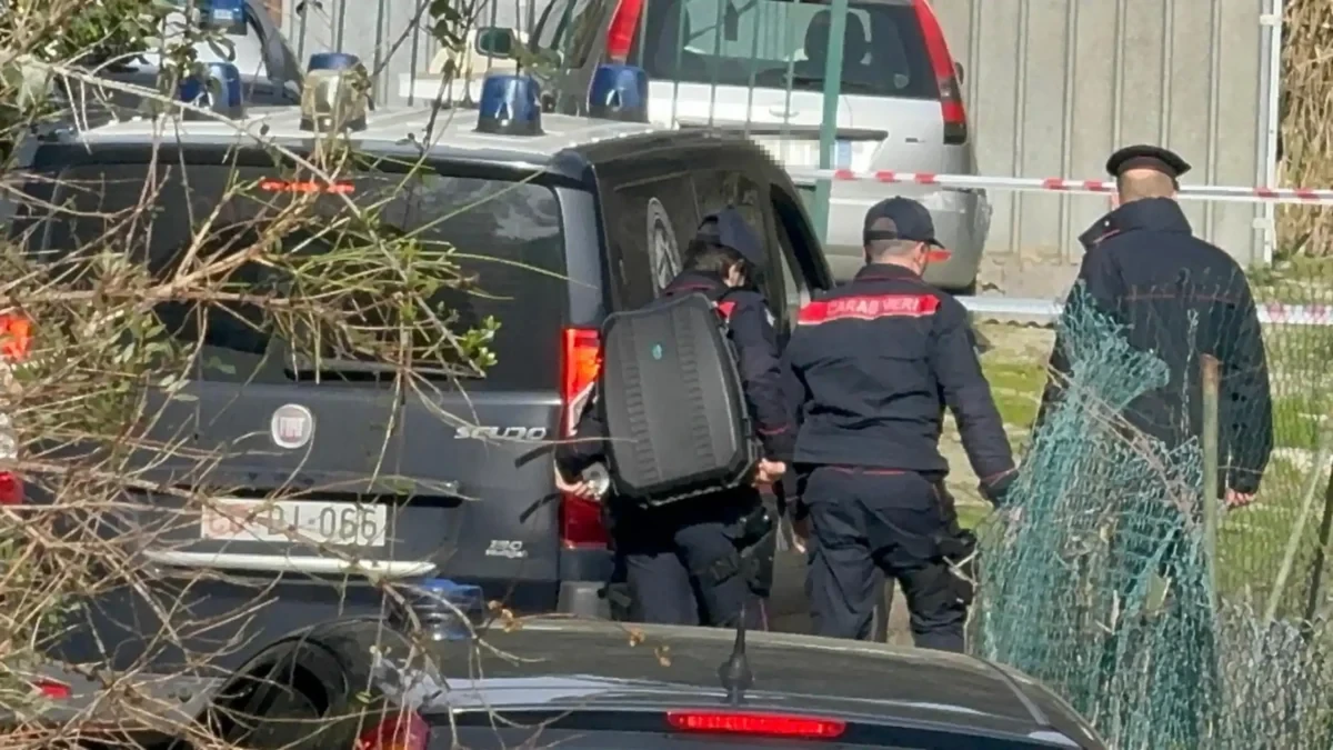 Intervento delle forze dell'ordine per femminicidio a Ceriana, nel Sanremese