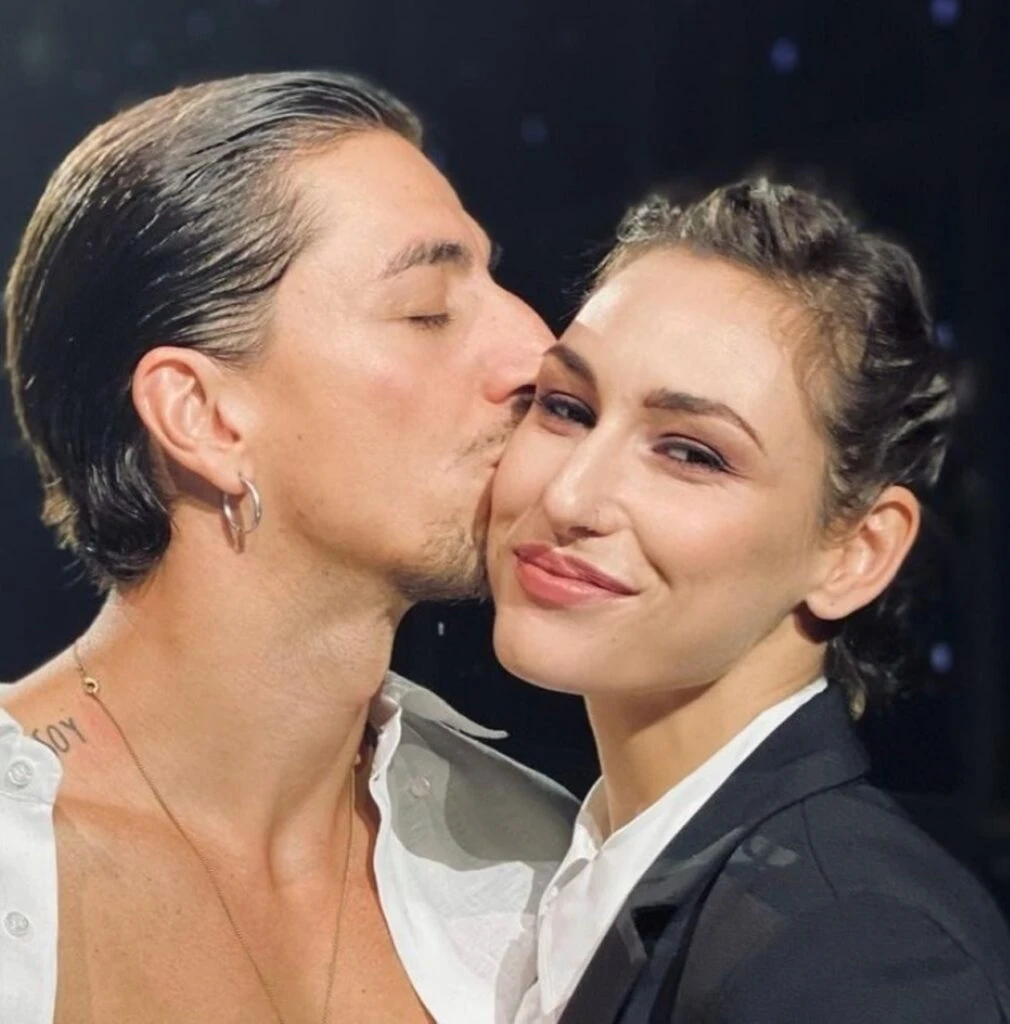 Giulia Pauselli dopo la nascita del figlio, immagine d’archivio