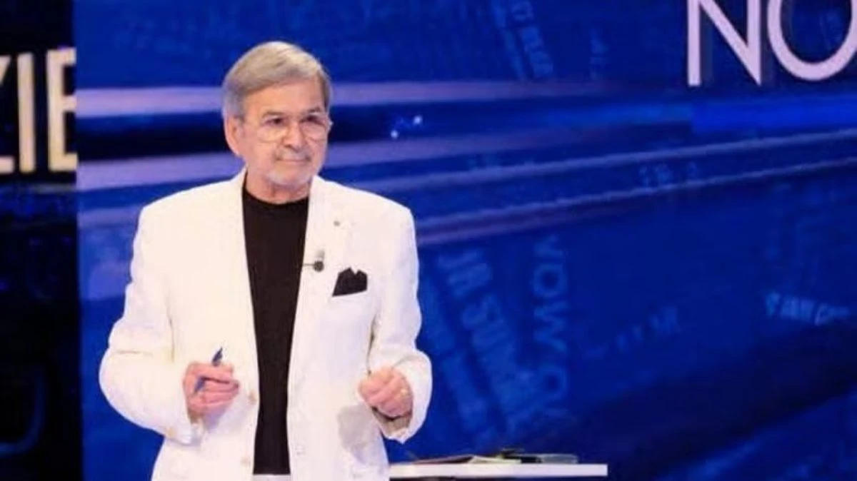 Lutto nel mondo della televisione locale italiana: immagine simbolica di studio tv