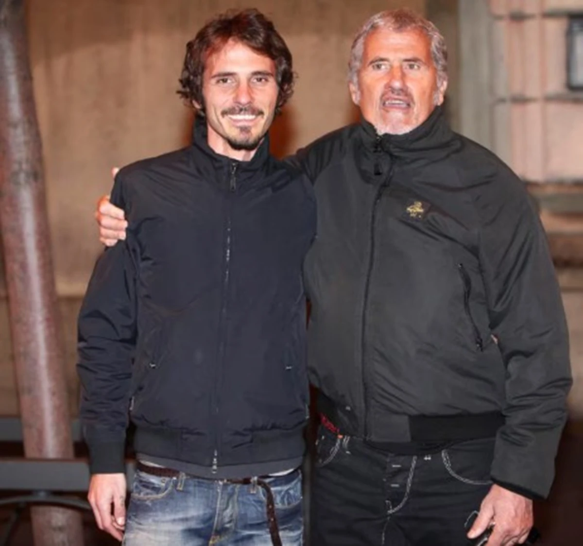 Laerte Pappalardo e Adriano Pappalardo in un'immagine condivisa