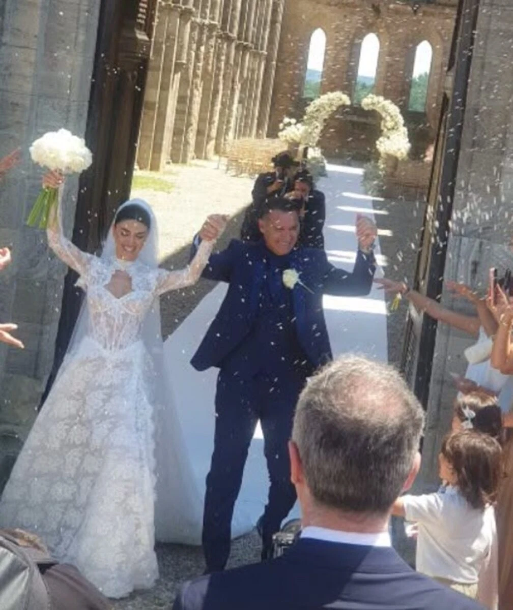 Lorenzo Amoruso con Afarin Mirzaei