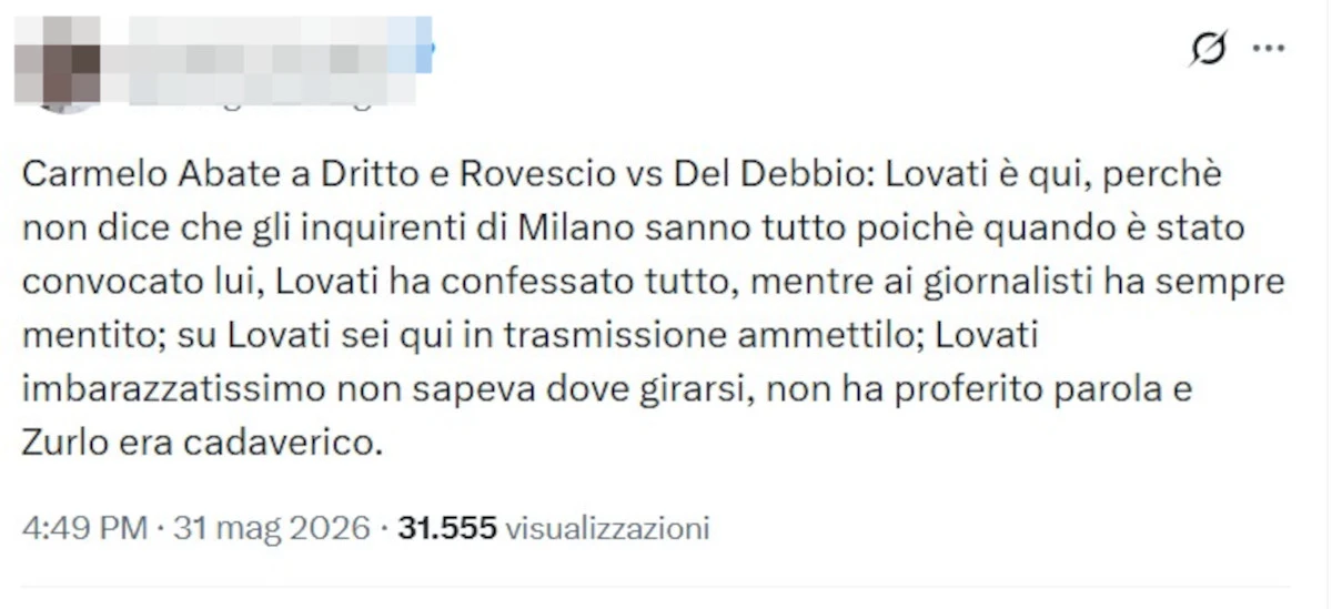 Screenshot o immagine di commento relativo a Lovati