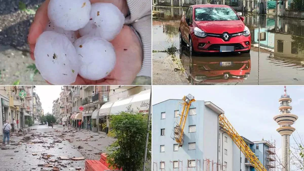 Maltempo in Italia con temporali e calo delle temperature