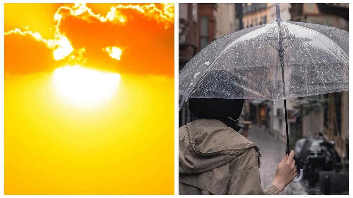 Mappa meteo sull’Italia con indicazioni di instabilità e successiva rimonta anticiclonica