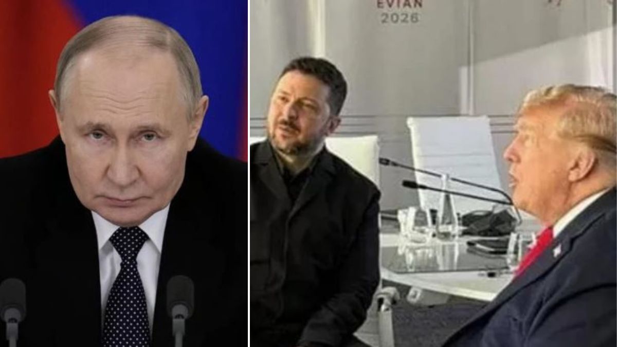 svolta clamorosa al g7 zelensky mostra le foto segrete a trump putin gelato cambia tutto da Tvzap.it svolta clamorosa al g7 zelensky mostra le foto segrete a trump putin gelato cambia tutto