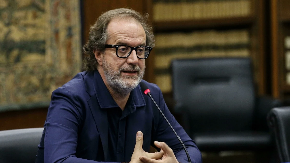 Stefano Coletta durante un evento Rai