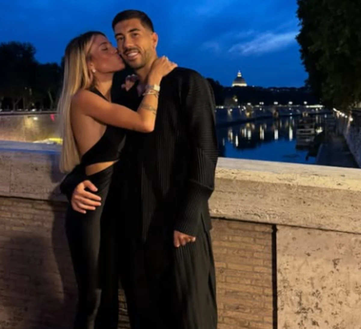 Mattia Zaccagni e Chiara Nasti in uno scatto insieme