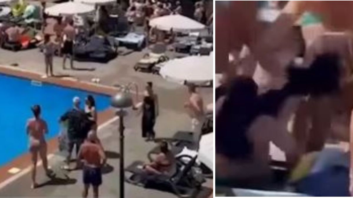 orrore in piscina ragazzina si sdraia su un lettino riservato massacrata dalla folla video da Tvzap.it orrore in piscina ragazzina si sdraia su un lettino riservato massacrata dalla folla video