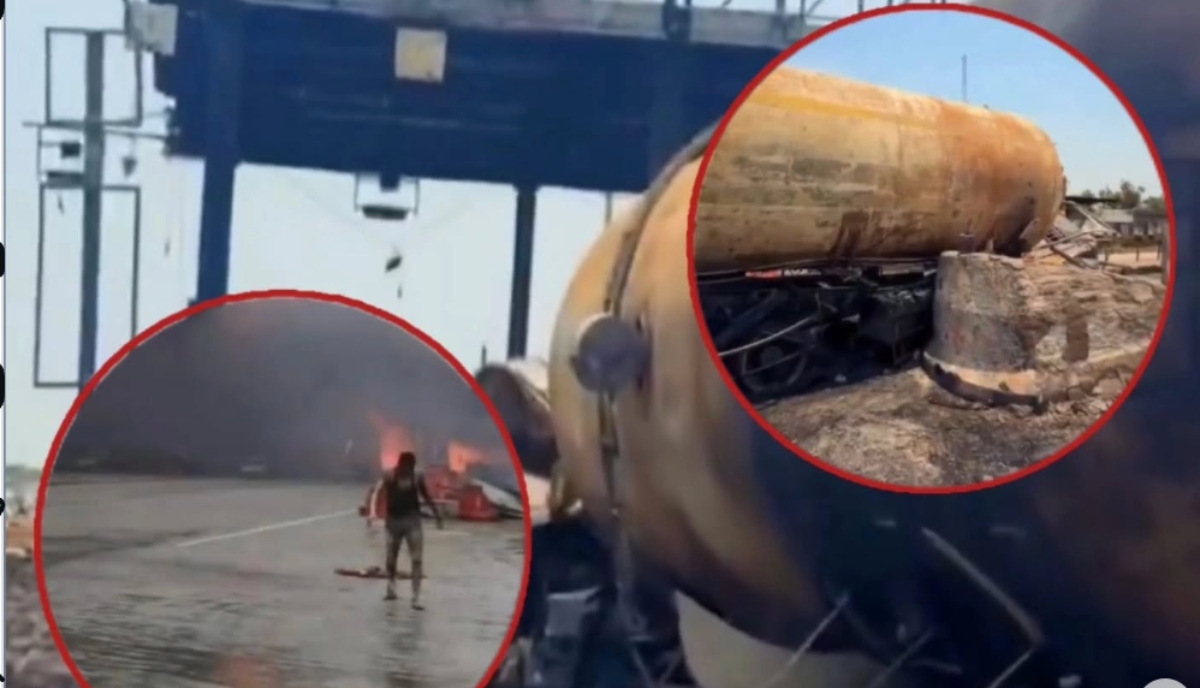 inferno al casello esplode autocisterna morti e feriti video da Tvzap.it inferno al casello esplode autocisterna morti e feriti video