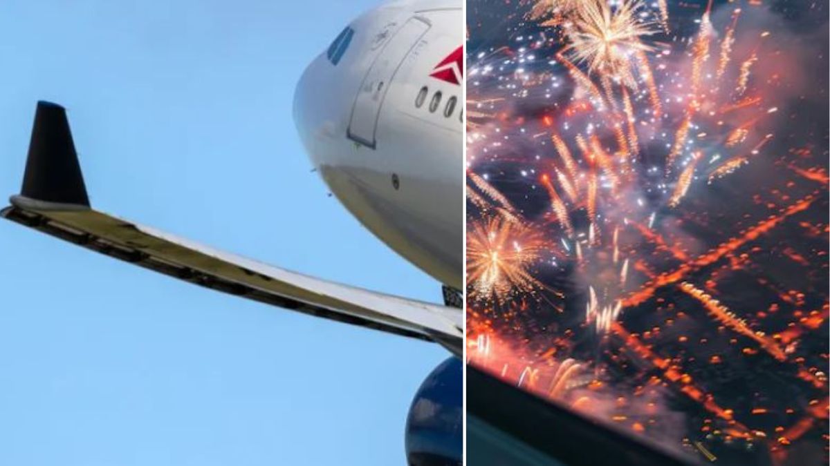 aereo viene colpito dai fuochi d8217artificio scoppia il panico a bordo da Tvzap.it aereo viene colpito dai fuochi d8217artificio scoppia il panico a bordo