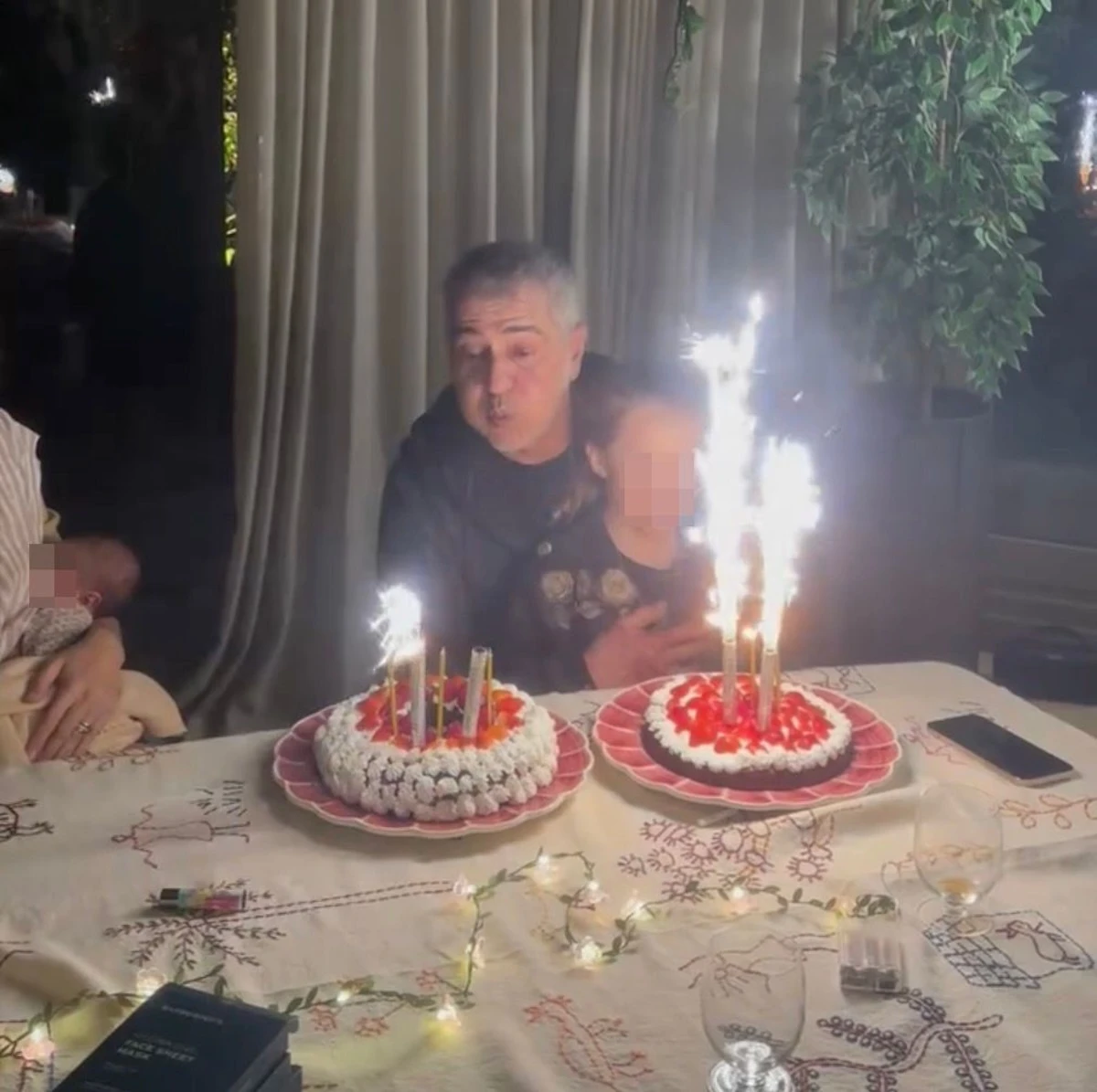 Immagine legata al recupero di Gustavo Rodriguez dopo l'incendio