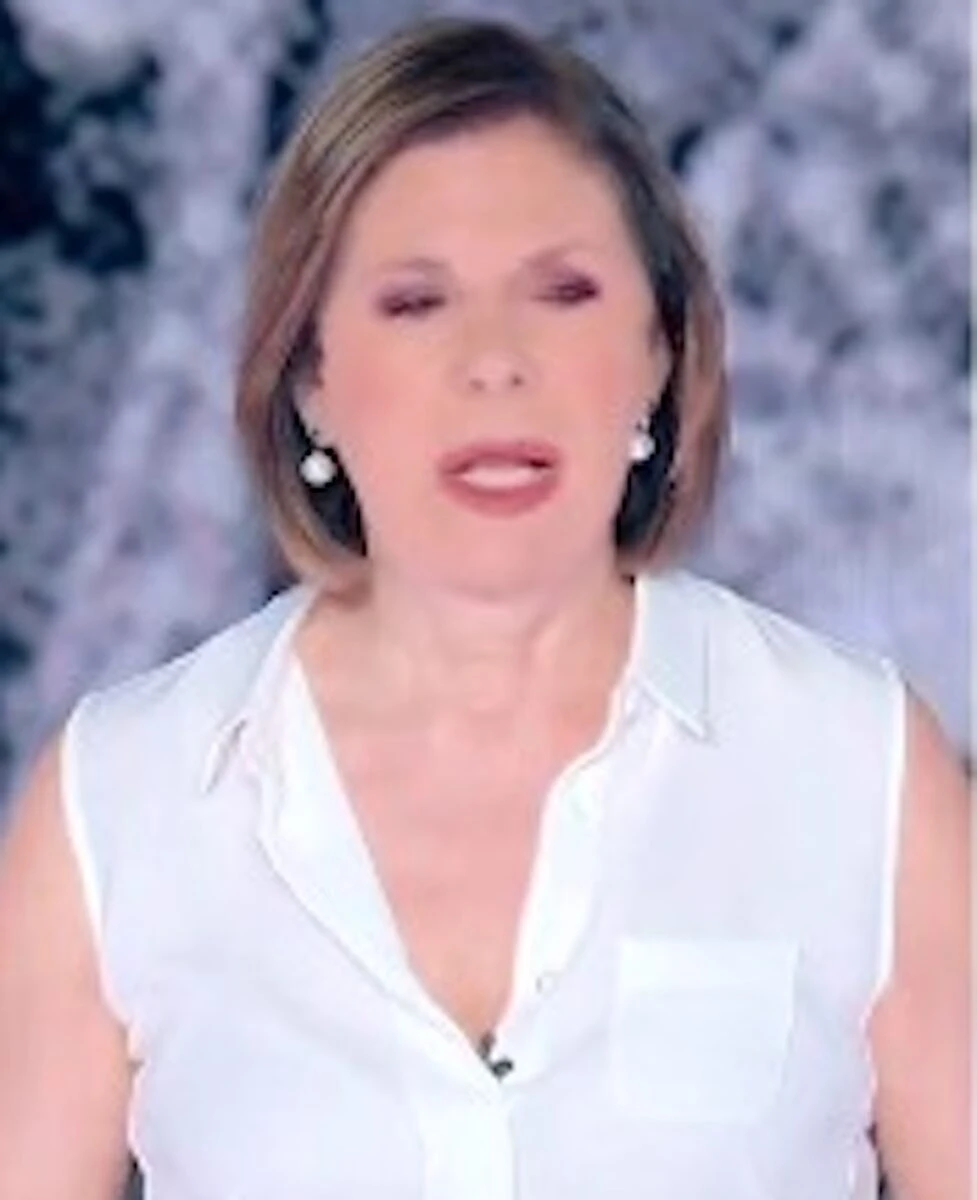 Bianca Berlinguer e Mauro Iacchetti durante È Sempre Cartabianca