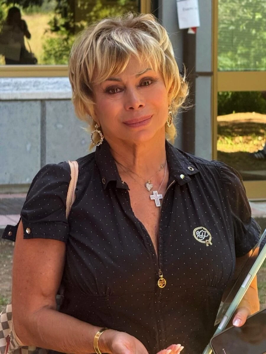 Maria, figlia di Carmen Russo, in una foto condivisa dalla famiglia