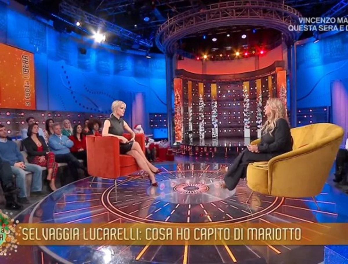 Studio del programma Da noi… a ruota libera su Rai 1