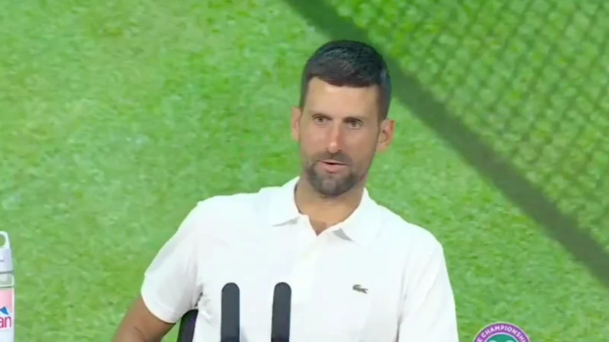 djokovic perde controllo sala stampa