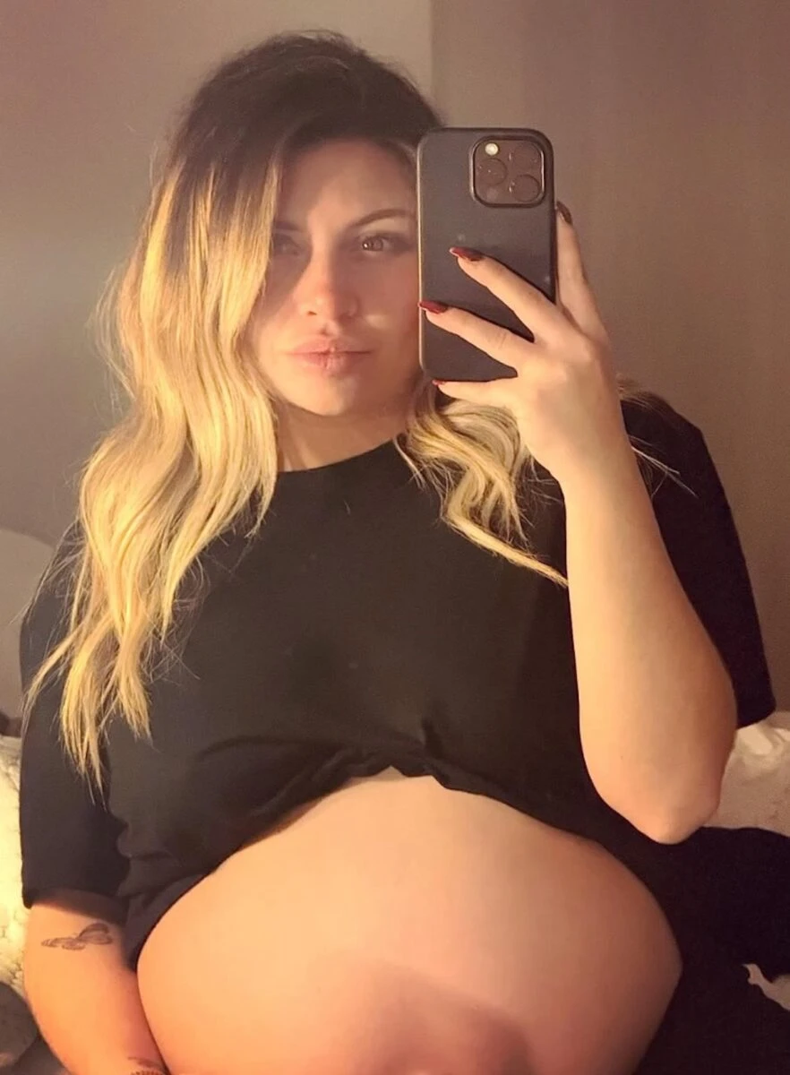 Domiziana Giovinazzo in una foto recente dopo l'annuncio della nascita