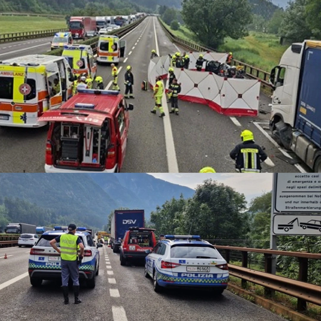 Autostrada del Brennero, il tratto interessato dal grave schianto