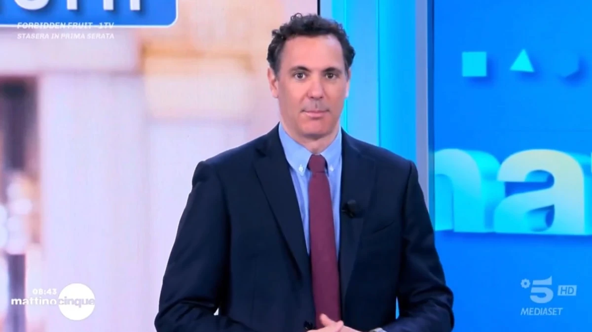 Francesco Vecchi, volto del mattino televisivo di Canale 5