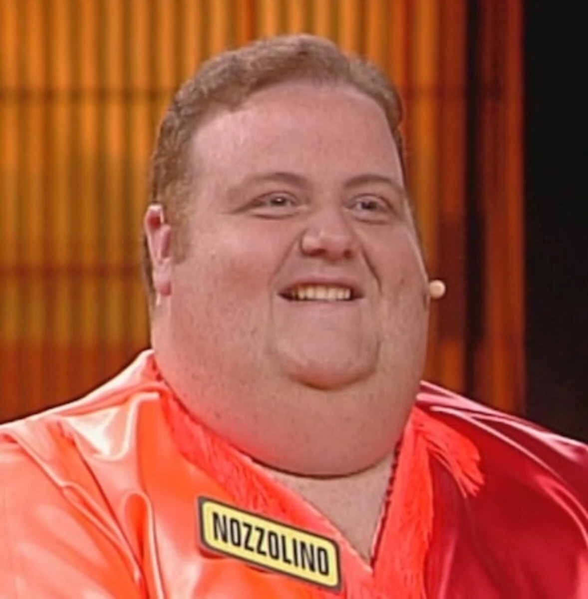 Francesco Nozzolino prima del dimagrimento