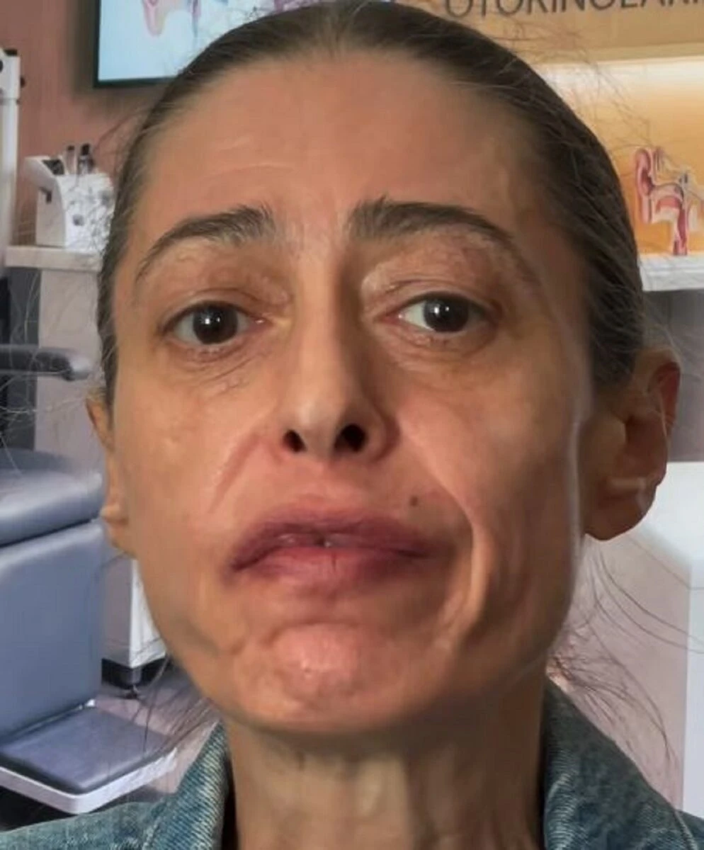 Gerardina Trovato in una foto diffusa sui social