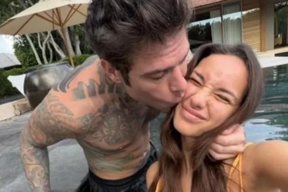 Fedez e Giulia Honegger durante la gravidanza