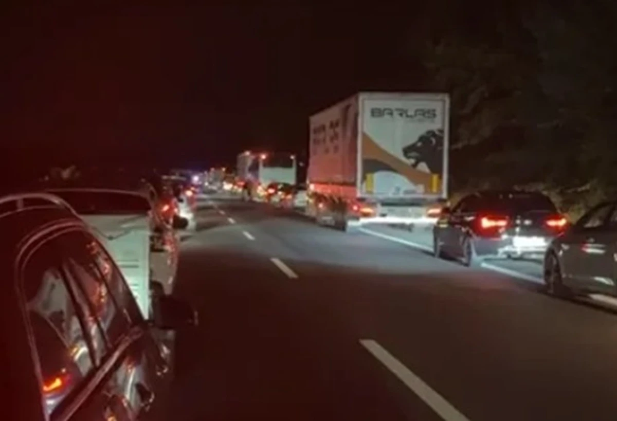 Mezzi di soccorso intervenuti dopo un incidente stradale