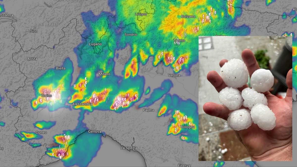 maltempo la goccia fredda travolge l8217italia tornado grandine gigante e temperature in picchiata da Tvzap.it maltempo la goccia fredda travolge l8217italia tornado grandine gigante e temperature in picchiata