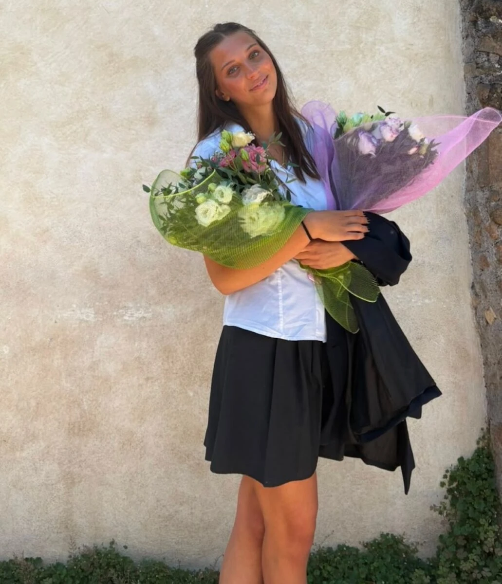 Matilda, figlia di Katia Pedrotti, in una foto condivisa sui social