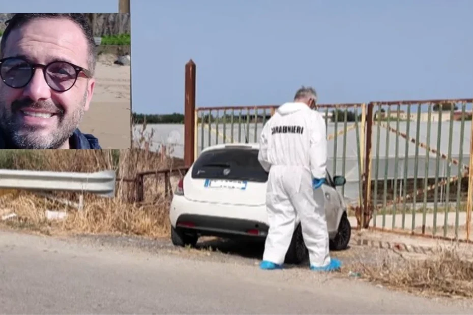 Luca Esposito, giornalista ucciso, in una foto diffusa durante le indagini